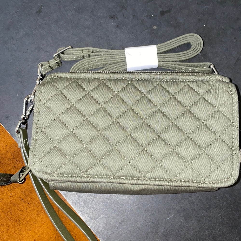 Green wallet from Vera Bradley